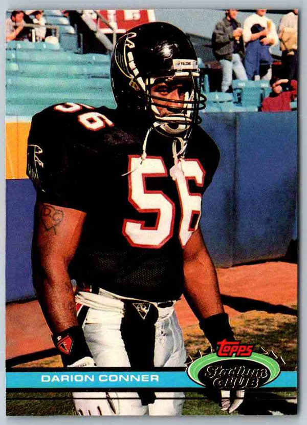 1991 Topps Stadium Club Football Darion Conner #249
