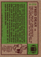 1984 Topps Fred Dean #354