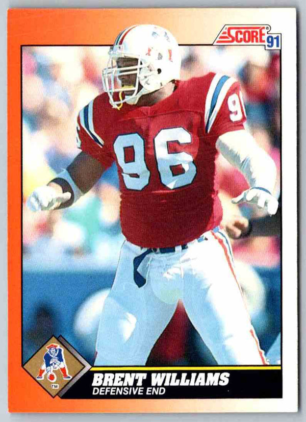 1991 Score Brent Williams #402