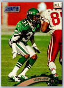 1997 Topps Stadium Club Football Aaron Glenn