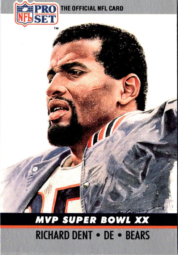 1990 Pro Set Super Bowl MVP Collectibles Richard Dent #20