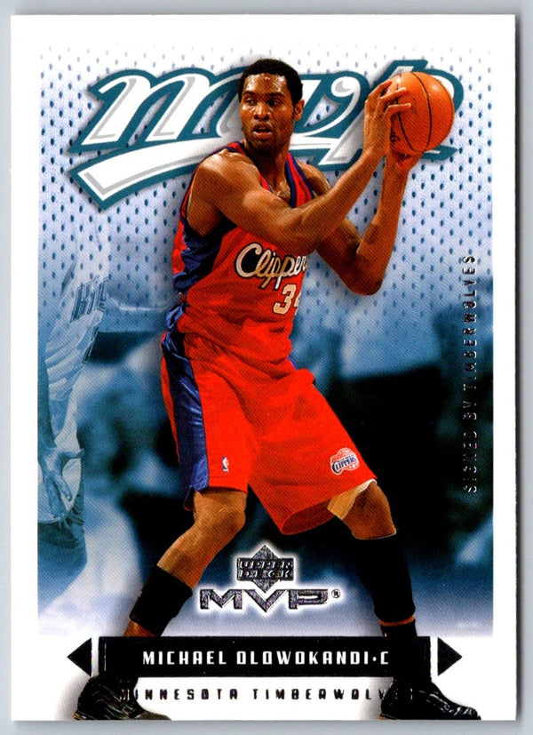 2003 Upper Deck MVP Michael Olowokandi #101