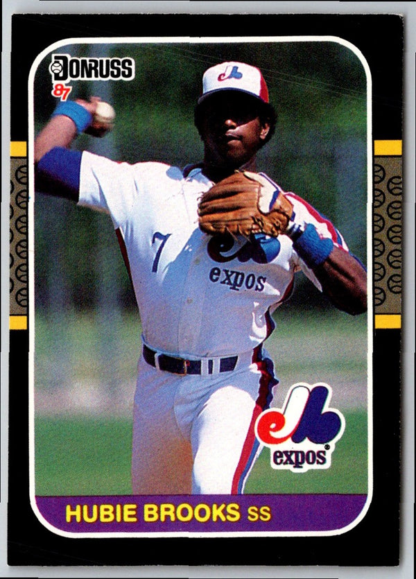 1987 Leaf Hubie Brooks #142