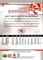 2007 Upper Deck First Edition Larry Johnson #47