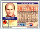 1989 NFL Proset Rick Donnelly