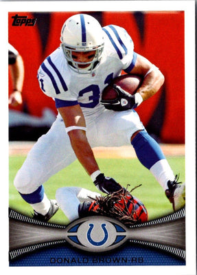 2012 Topps Donald Brown #67