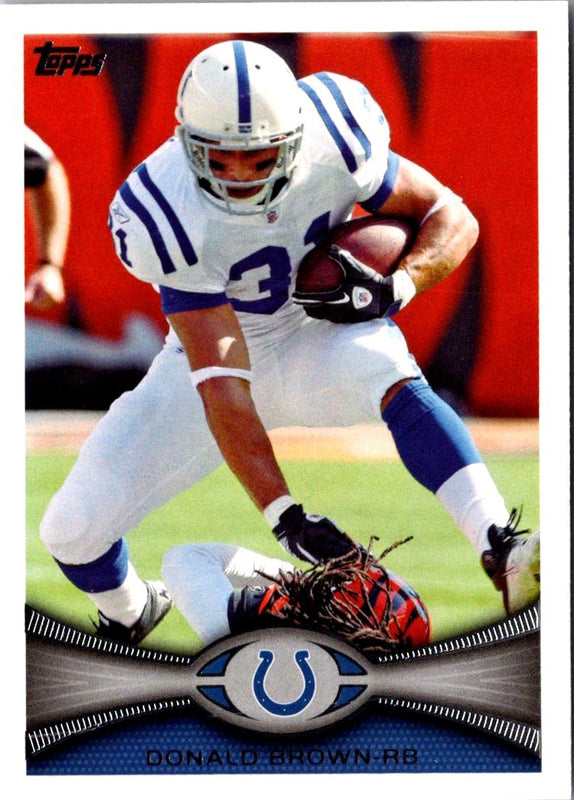 2012 Topps Donald Brown #67