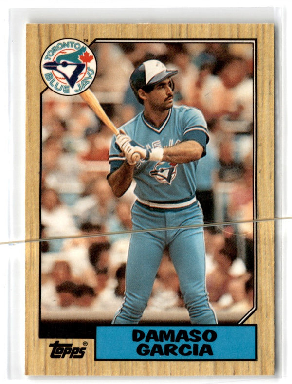 1987 Topps Tiffany Damaso Garcia #395