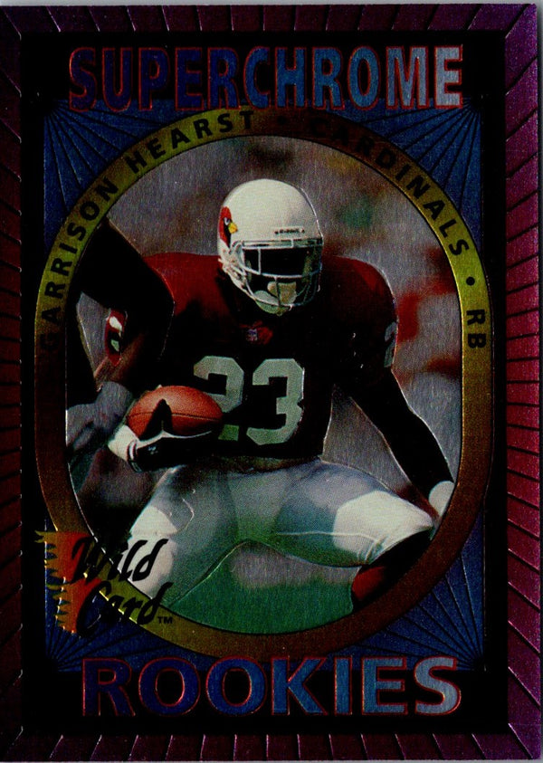 1993 Wild Card Superchrome Rookies Garrison Hearst #13