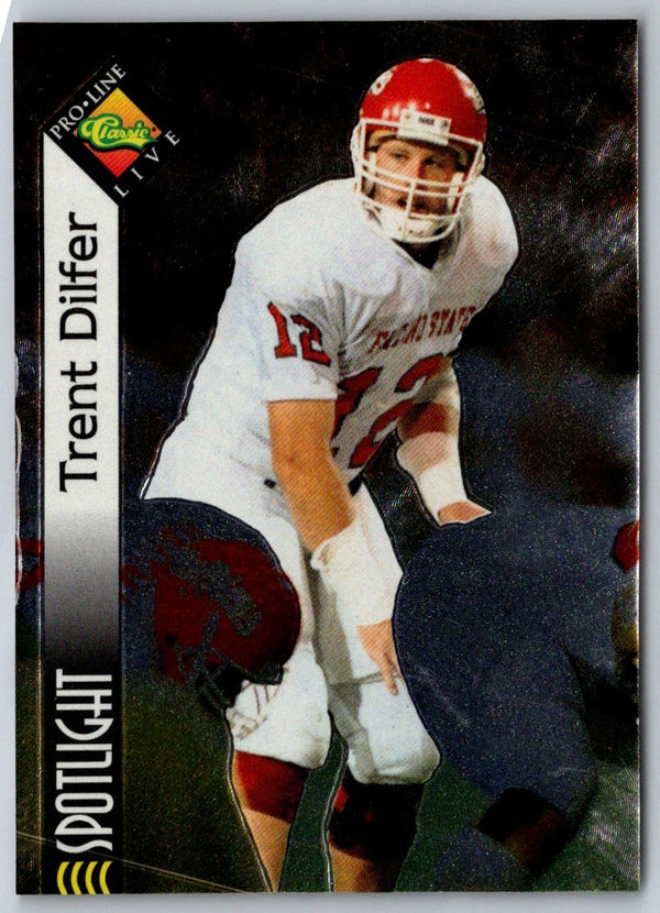 1994 Pro Line Live Spotlight Trent Dilfer #PB1