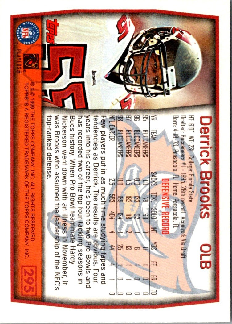 1999 Topps Derrick Brooks