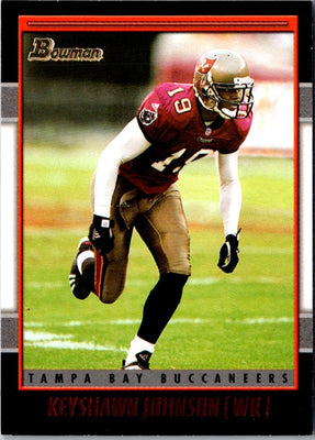 2001 Bowman Keyshawn Johnson #4