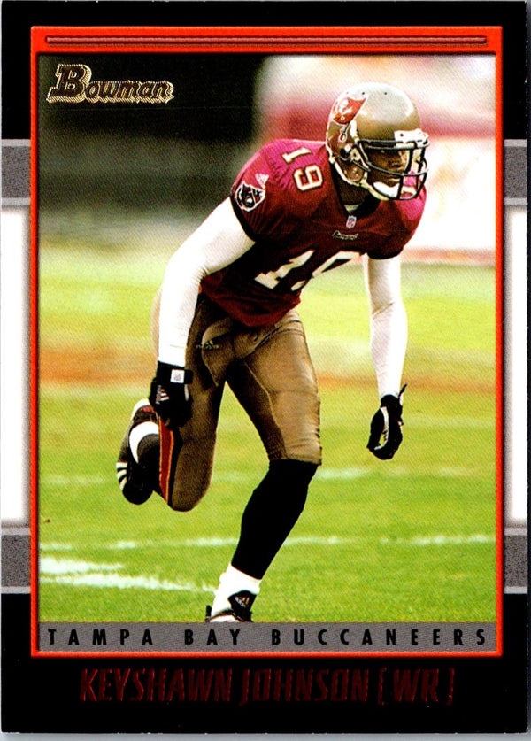 2001 Bowman Keyshawn Johnson #4