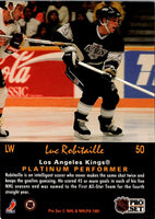 1991 Pro Set Platinum Luc Robitaille #50
