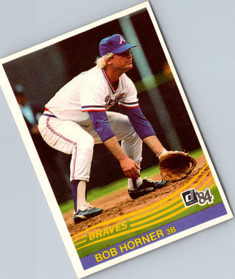 1984 Donruss Bob Horner #535