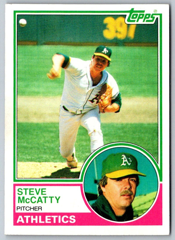 1983 Topps Steve McCatty #493