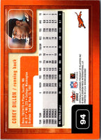 2002 Fleer Showcase Corey Dillon #94