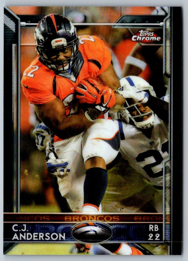 2015 Topps Chrome Mini C.J. Anderson #48A