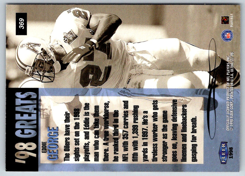 1998 Ultra Eddie George