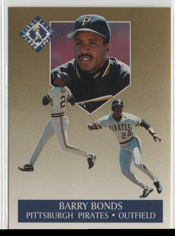 1991 Ultra Team Barry Bonds #1