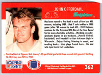 1990 Proset John Offerdahl #362