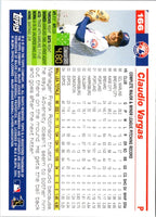 2005 Topps Claudio Vargas #166