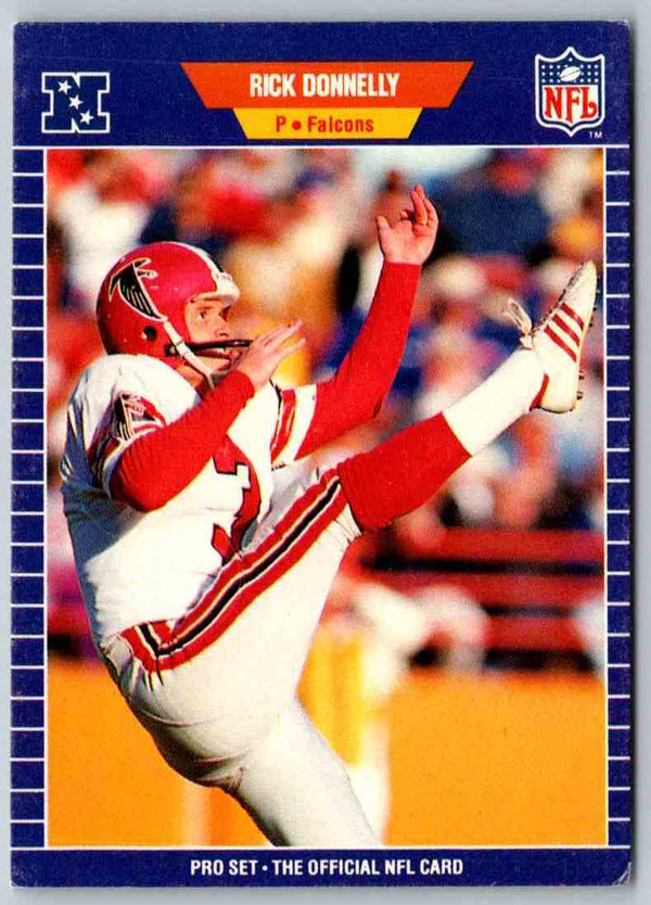 1989 NFL Proset Rick Donnelly #8