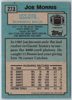 1988 Topps Joe Morris #273