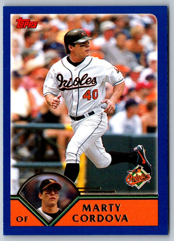 2003 Topps Marty Cordova #410