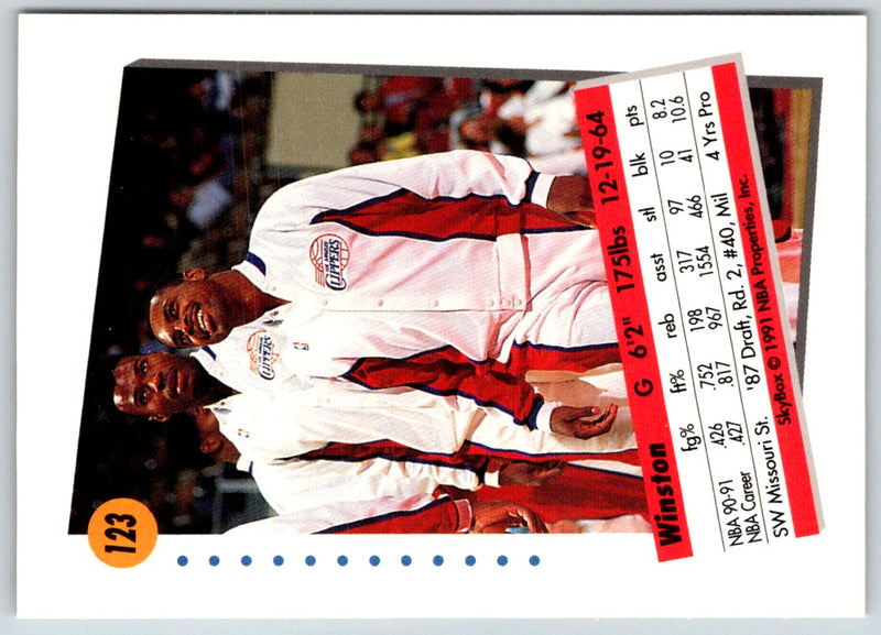 1991 SkyBox Winston Garland