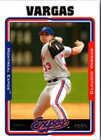 2005 Topps Claudio Vargas #166