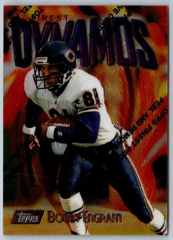 1997 Topps Finest Football Bobby Engram #25