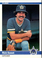 1984 Fleer Rick Sweet #621