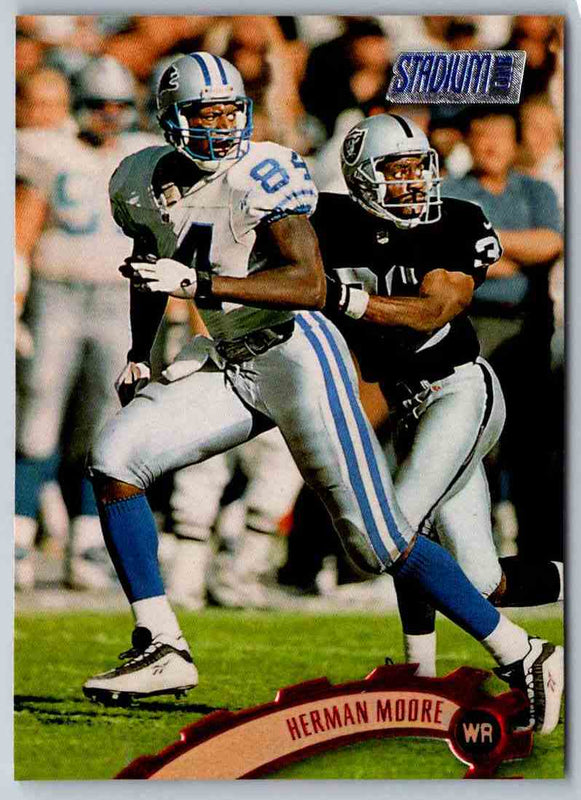 1997 Topps Stadium Club Football Herman Moore #145