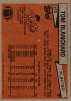 1981 Topps Tom Blanchard #253