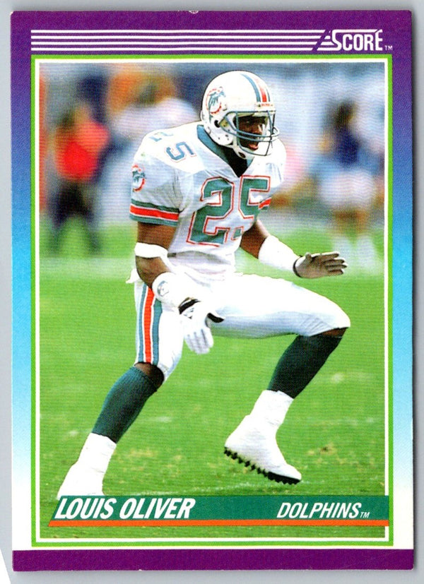 1990 Score Louis Oliver #215