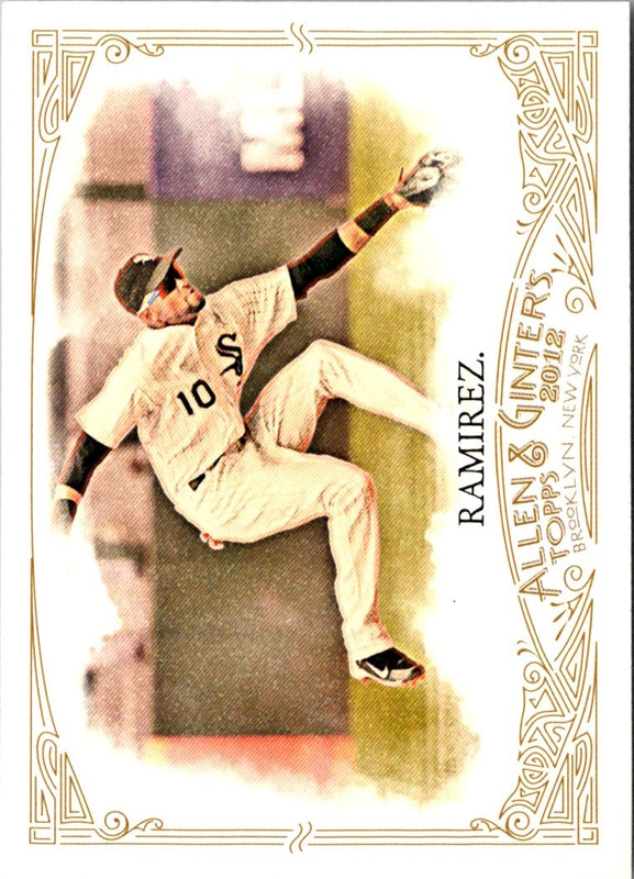 2012 Topps Allen & Ginter Alexei Ramirez #335