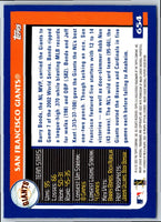 2003 Topps San Francisco Giants #654