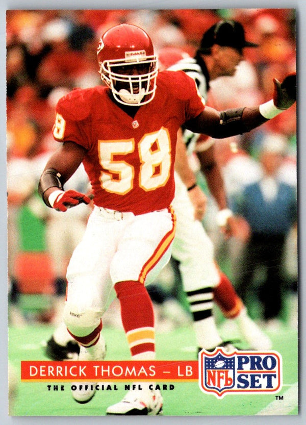 1992 Pro Set Derrick Thomas #204