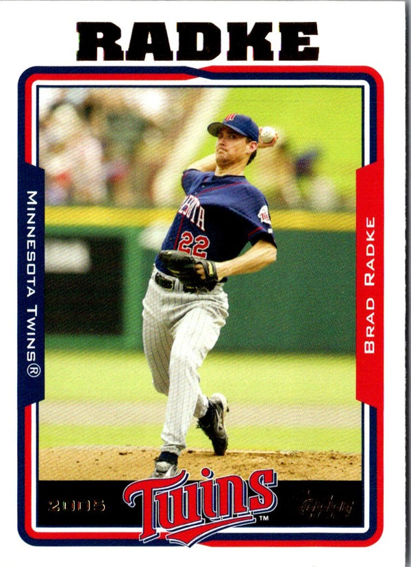 2005 Topps Brad Radke #165