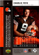 2005 Upper Deck Rookie Premiere Charlie Frye