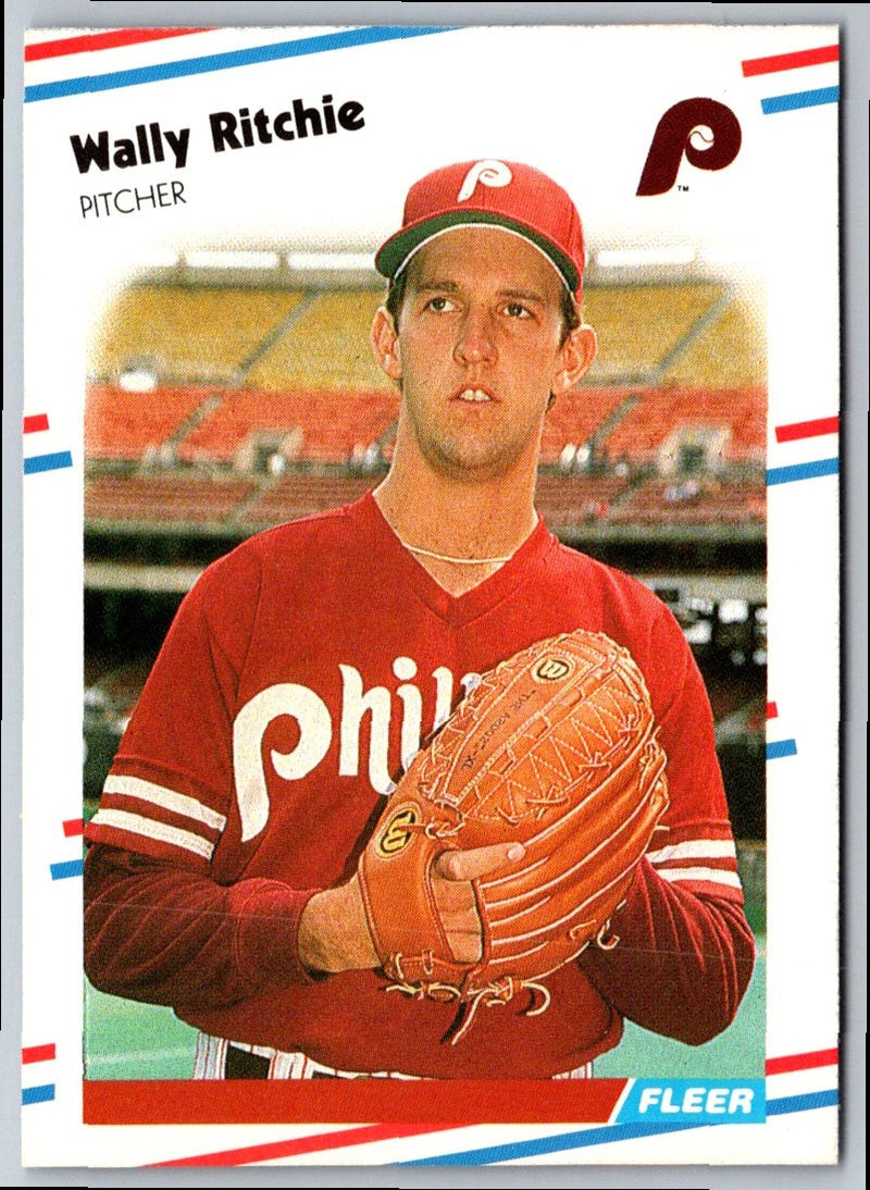 1988 Fleer Wally Ritchie