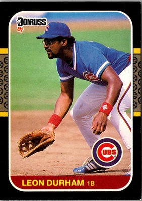 1987 Donruss Leon Durham #242