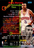 1994 Stadium Club Super Teams NBA Finals Dana Barros #239