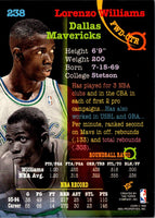 1994 Stadium Club Super Teams NBA Finals Lorenzo Williams #238