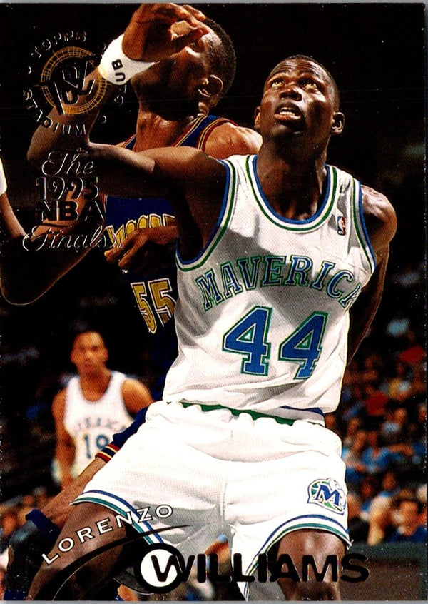 1994 Stadium Club Super Teams NBA Finals Lorenzo Williams #238