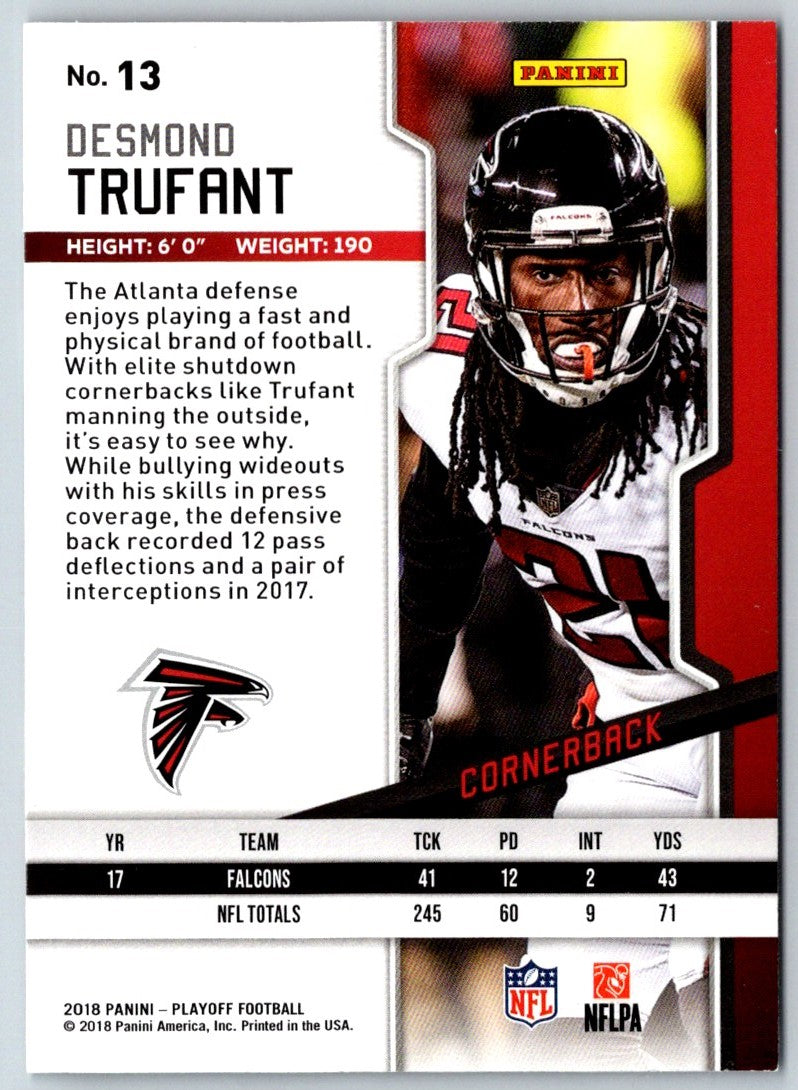 2018 Panini Playoff Desmond Trufant