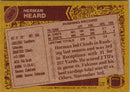 1986 Topps Herman Heard