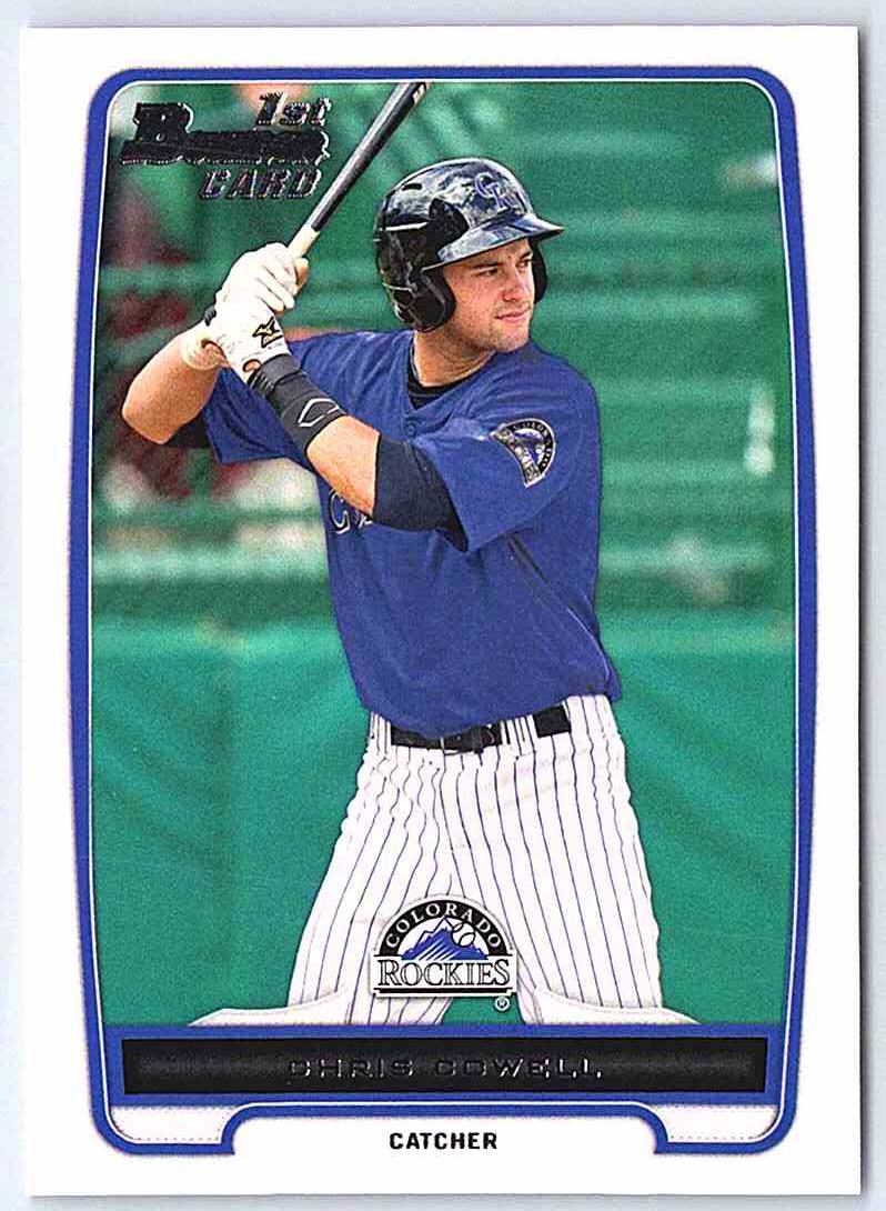 2012 Bowman Chris Cowell