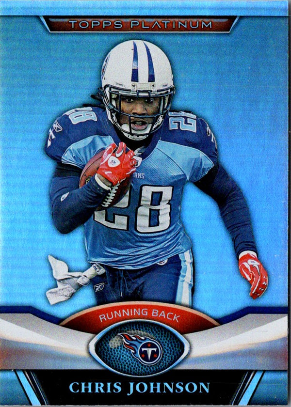 2011 Topps Platinum Chris Johnson #30